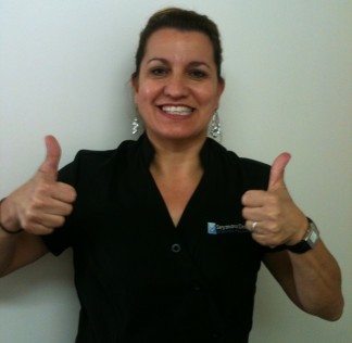 Sue - Thumbs up for Prevention for Women